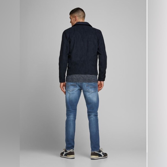 Men’s Jack & Jones Medium-Washed Denim Comfort Fit Mike-Style Jeans W36/L34 - Picture 3 of 15